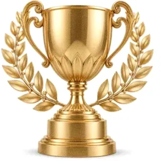 Gold trophy cup — Eq9