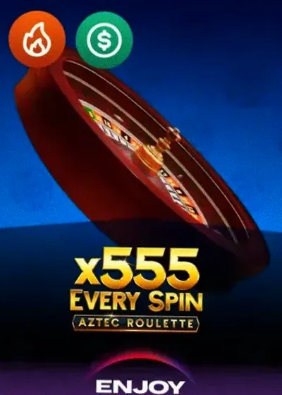 Aztec Roulette x555 live game cover