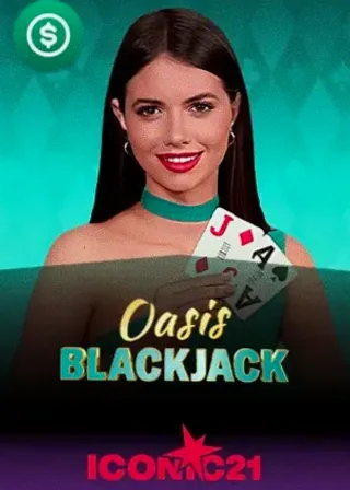 Oasis Blackjack live game cover