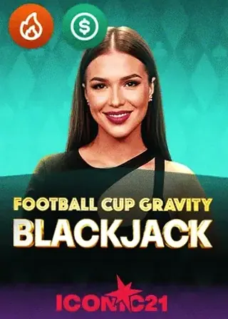 Football Cup Gravity Blackjack live game cover