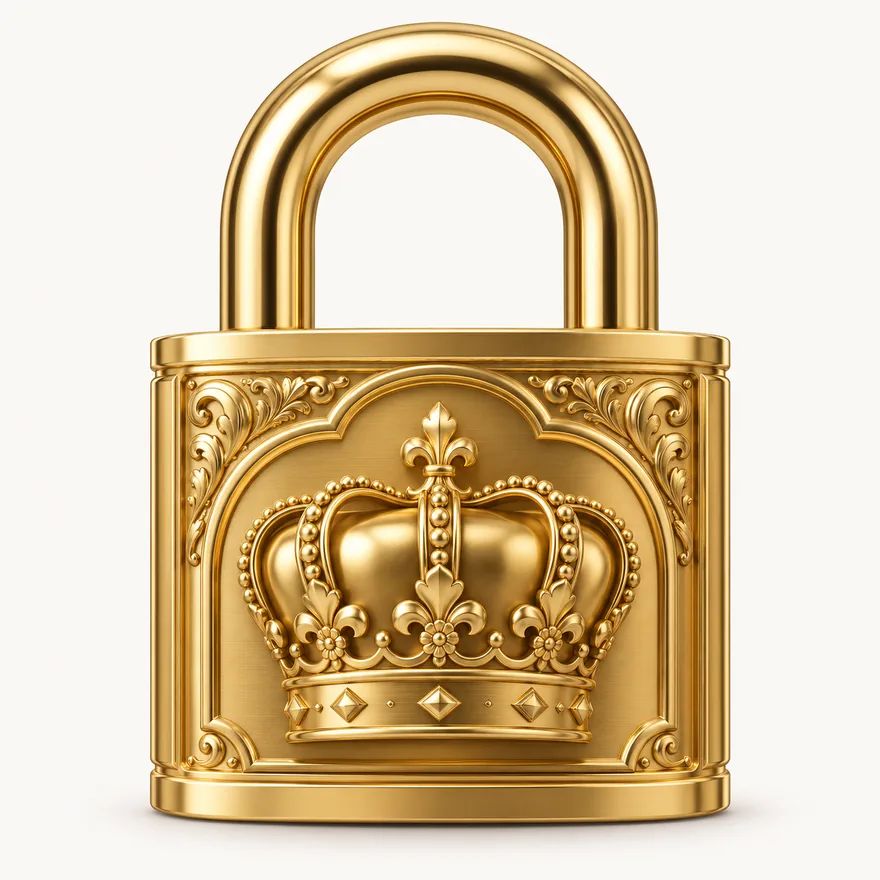 Royal padlock — Eq9