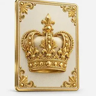 Royal crown card — Eq9