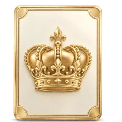 Crown emblem card — Eq9