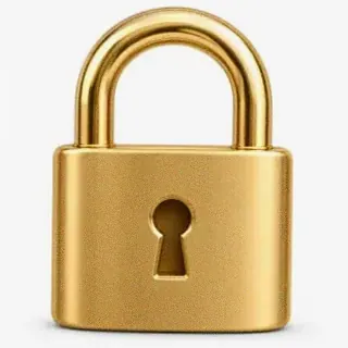 Metal padlock — Eq9