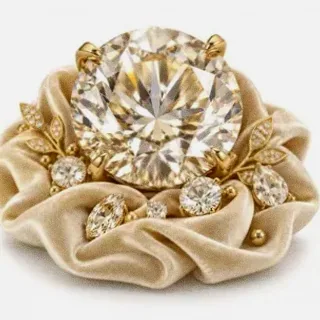 Faceted diamond gemstone — Eq9