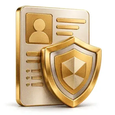 Secure identity card — Eq9