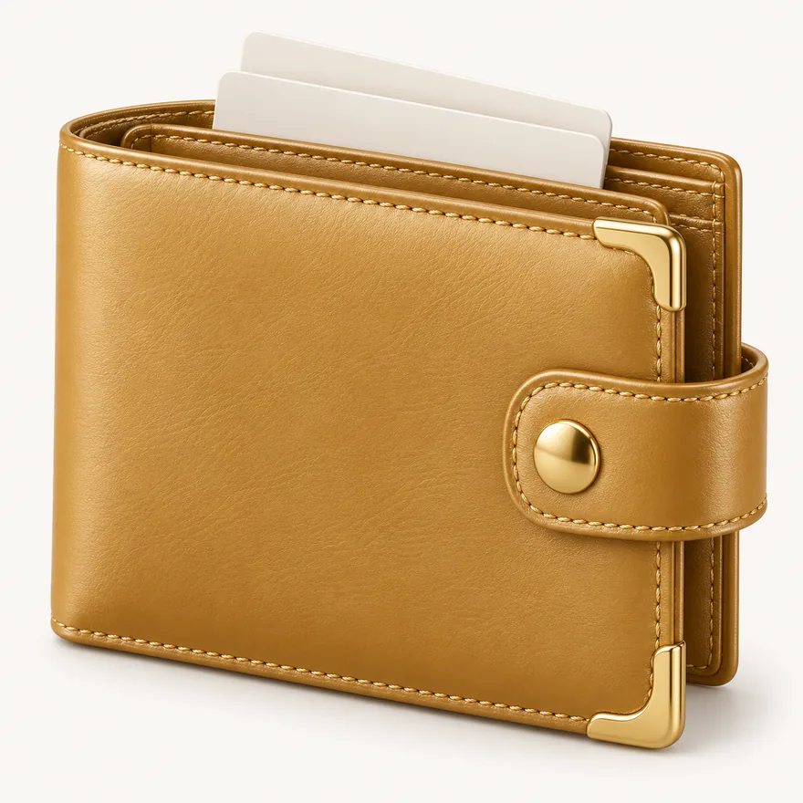 Leather wallet — Eq9